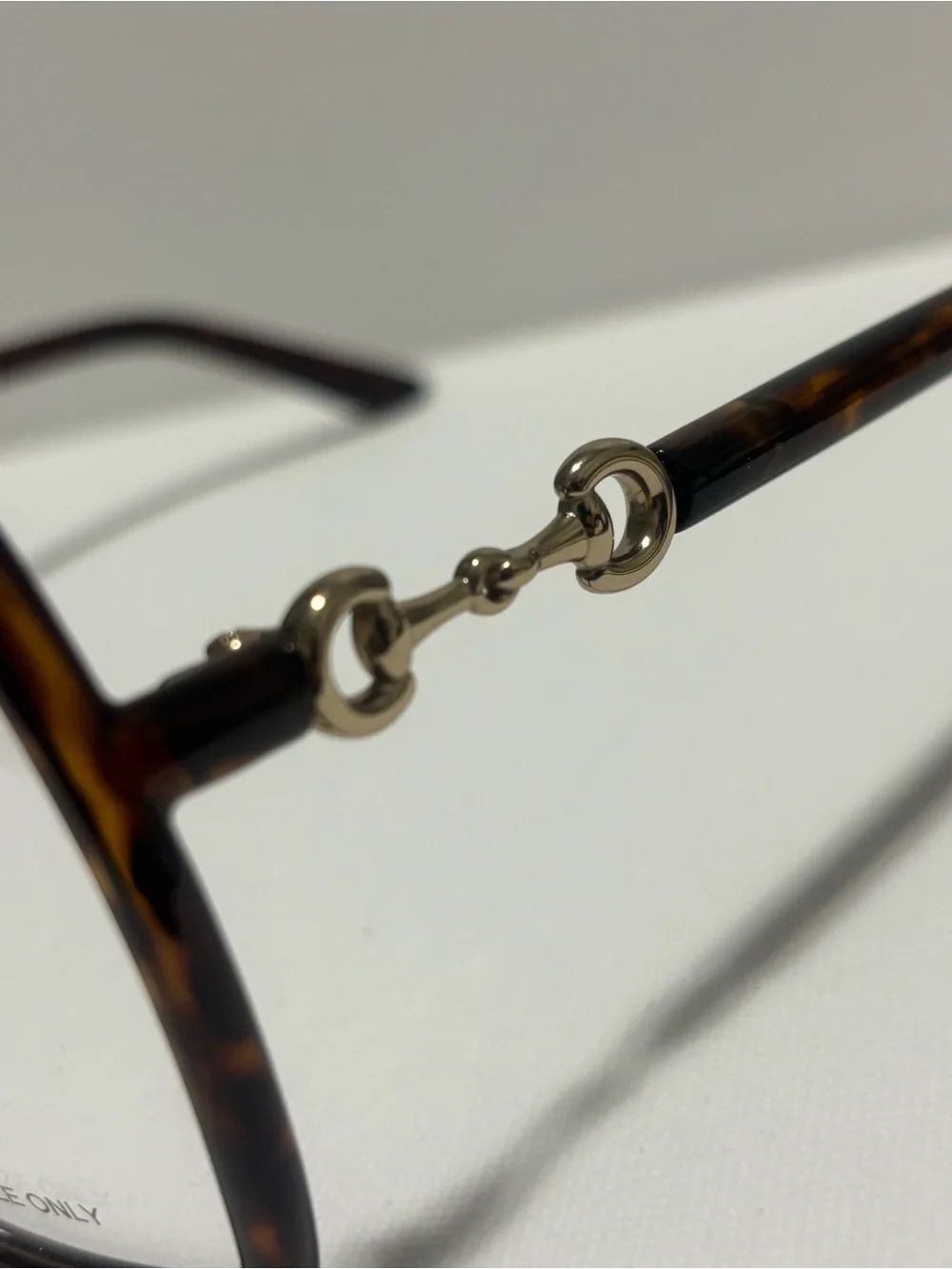 Gucci Brown Tortoiseshell Hexagonal Women's Optical Glasses